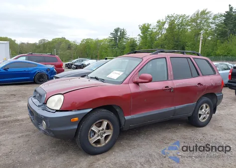 2004 Hyundai Santa Fe Gls из США, поврежденный, VIN KM8SC73D44U584940